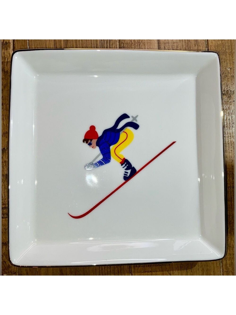 Mark & Graham x Gray Malin Apres Ski Catchall - trinket tray / fun & colorful